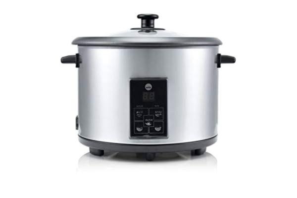 Wilfa  GOHAN riskokare - 1,8 liter kapacitet, 700 watt, avtagbar skål med non-stick beläggning, 4 inställningar, silver