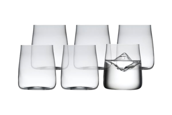 Lyngby Glas  Krystal Zero Vattenglas 42 cl 6 st