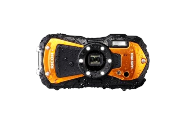 Ricoh RICOH WG-80 Kamera, Orange, En Storlek
