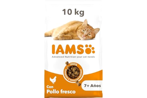 Iams IAMS Vitality Senior T81601921 Torrfoder för katt, 10 kg