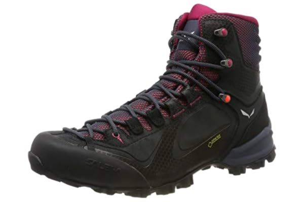 Salewa  Damskie buty trekkingowe Ws Alpenviolet Mid Gore-tex, Ombre Blue Fluo Coral, 36.5 EU