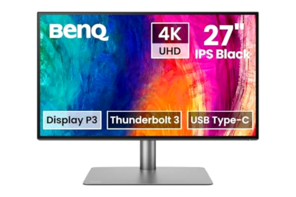Benq BenQ PD2725U 27-tums 4K-monitor för Mac, UHD, HDR, IPS, AQCOLOR, Thunderbolt 3, P3