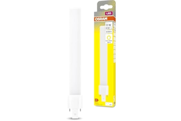 Osram OSRAM DULUX S11 LED-lampa för G23-sockel, 6 watt, 630 lumen, varmvitt (3000K), ersättning för konventionell 11W Dulux-lampa