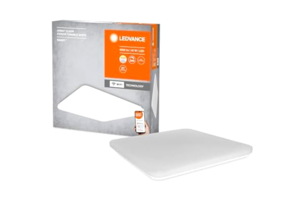 Ledvance LEDVANCE Armatur: för tak, DECORATIVE CEILING WITH WIFI TECHNOLOGY / 42 W, 220...240 V, 3000...6500 K, kroppsmaterial: stål, IP20, Förpackning med 1 st.