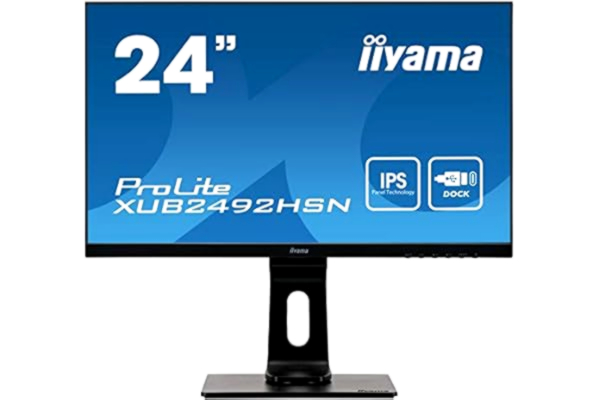 Iiyama 23,8" iiyama XUB2492HSN-B1 IPS 4ms HDMI/DP/USB-C Speakers