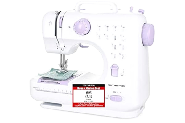 Emerio emerio SEW-121820 Symaskin, Vit,Rosa, ‎27.5 x 12.1 x 26 cm