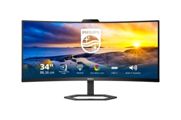 Philips 34" Philips 34E1C5600HE - 3440x1440 - 100Hz - VA - 65W USB HUB