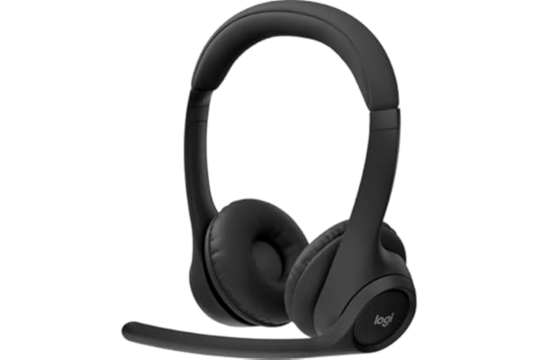 Logitech  Zone 305 för företag, trådlöst Bluetooth-headset med mikrofon, för Google Meet, Google Voice, Zoom, kompatibelt med Windows, Mac, Chrome, Linux, iOS, iPadOS, Android – svart