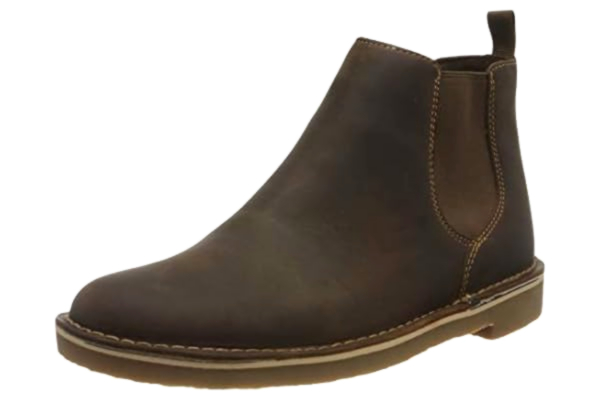 Clarks  Heren Desert Boot Bushacre 3 Chelsea laarzen, Beeswax, 44 EU