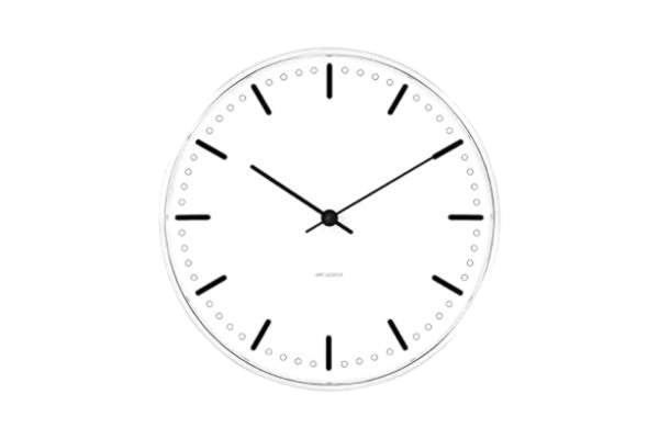 Rosendahl  Arne Jacobsen City Hall väggklocka, Ø 29 cm