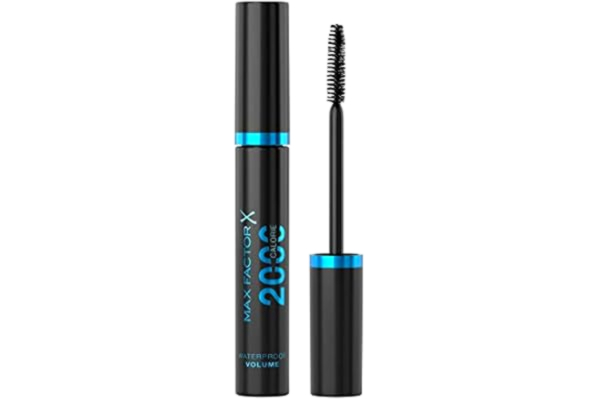 Max Factor  2000 Calorie Mascara svart – Långvarig, vattentät mascara för definition och volym – 1 x 9 ml