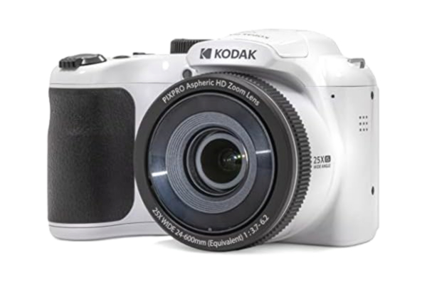 Kodak  PIXPRO AZ255, 16,35 MP, 4608 x 3456 pixel, BSI CMOS, 25x, Fuld HD, Hvid