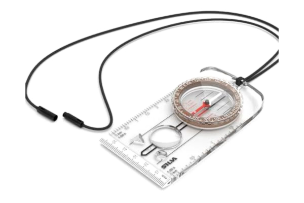 Silva  kompass utomhus – 3NL vandringskompass – kortmått 1:25 k & 1:50 k – marschkompass för grundläggande utomhusaktiviteter – roterande kompassfodral – kompass militär och vandring