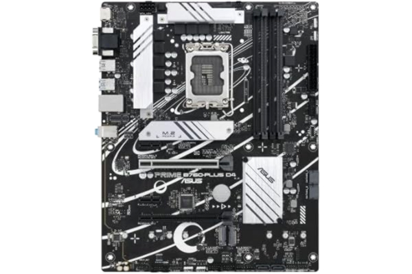 Asus ASUS PRIME B760-PLUS D4 (V2) Hovedkort - Intel B760 - Intel LGA1700 socket - DDR4 RAM - ATX