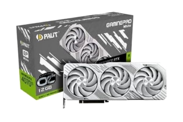 Palit  GeForce RTX 4070 Ti GamingPro White OC - 12GB GDDR6X RAM - Näytönohjaimet