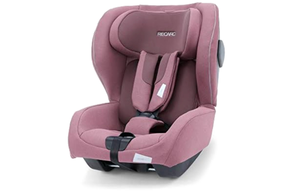 Recaro  Kids, siège-auto Kio i-Size, Siège Auto Bébé Isofix réversible (face/dos route) Groupe 0/1 (60-105cm), Installation avec la base Avan/Kio, Aération Optimale, Confort et Sécurité, Pale Rose