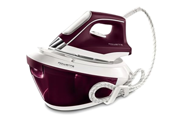 Rowenta  Power Steam VR8216F0 Centrale 5,8 Bars d'autonomie illimitée, Coup 300 Vapeur Continue de 120 g/Min, arrêt Automatique et Cartouche anticalcaire, Violet