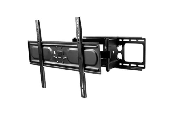 One For All  WM4661 Full Motion TV-konsol – vridbar (120°) lutning (15°) väggfäste – skärmstorlek 32–90 tum – maxvikt 60 kg – VESA 200 x 200 till 600 x 400 – gratis verktygslåda-app – svart – WM4451