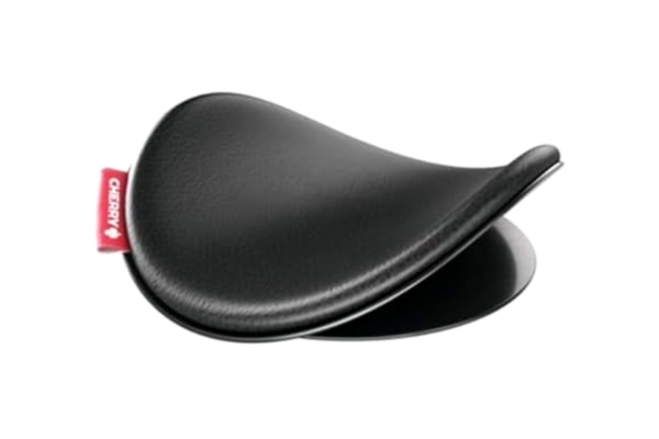 Cherry CHERRY SLIDEPAD ERGO, skjutbart armstöd för att förbättra ergonomin, IGR-certifierad, kompatibel med alla möss och tangentbord, användbar för höger och vänster hand, endast 1 dyna ingår, svart