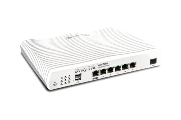 DrayTek  Vigor 2866 dual-WAN VPN Router with built-in G.fast modem - Router