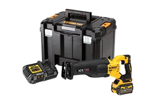 Dewalt Sierra Sable Compacta sin escobillas XR 18V FV Advantage sin cargador/batería y maletín TSTAK II
