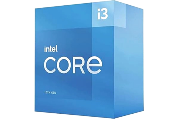 Intel  Core i3-10105F Comet Lake Prosessor/CPU - 4 kjerner - 3.7 GHz - Intel LGA1200 - Intel Boks (med kjøler)