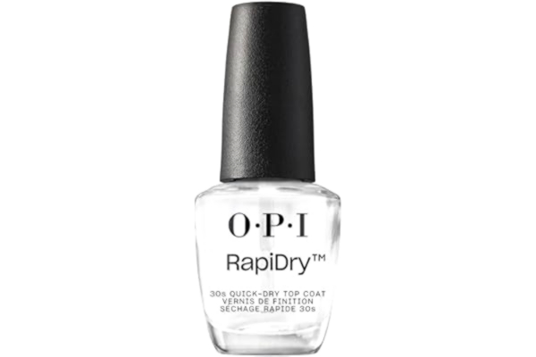 OPI  Nail Lacquer RapiDry topplack, topplack, snabbtorkande, klar nagellack, 15 ml