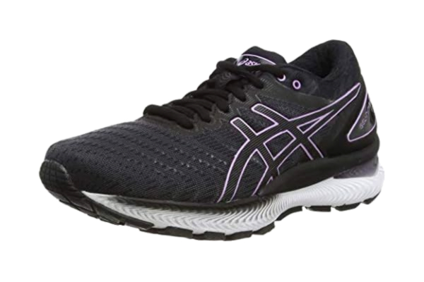 Asics ASICS Gel-Nimbus 22, Running Shoe Femme, Black/Lilac Tech, 37 EU