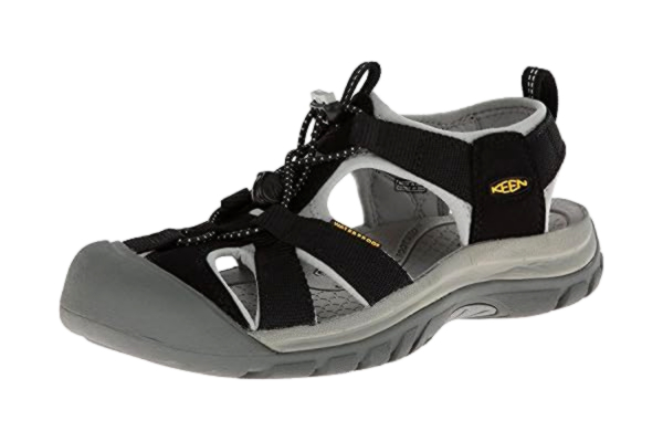 Keen KEEN Venedig H2 dam Sandal Fisherman ,Svart neutral grå, 35 EU