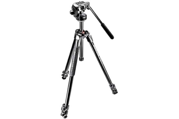Manfrotto  290 Xtra Alu 3-Section Tripod Kit with 128RC Fluid Head
