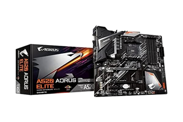 Gigabyte GIGABYTE A520 AORUS ELITE Hovedkort - AMD A520 - AMD AM4 socket - DDR4 RAM - ATX