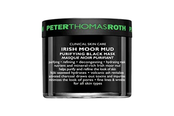 Peter Thomas Roth  Irish Moor Mud Mask 50ml – renande, detoxande ansiktsmask med irländsk torv, aktivt kol, vulkanaska, sjögräs, för minskade porer och återfuktad hud, anti-aging, hudvård