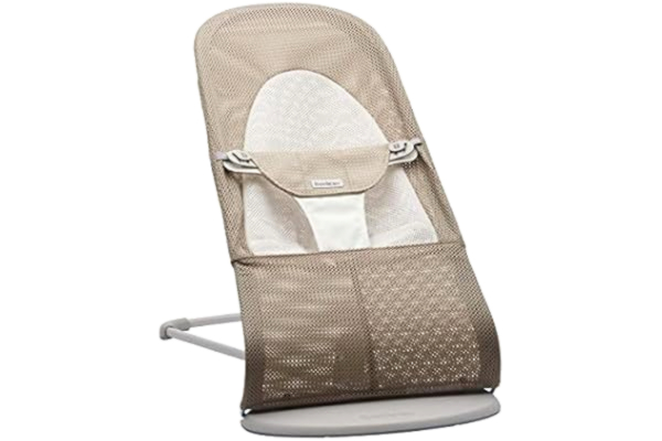 BabyBjörn  Babysitter Balance Soft, Mesh, Gråbeige/Vit