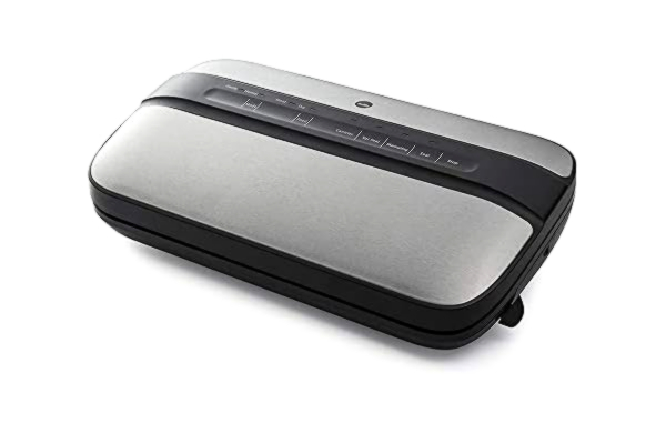 Wilfa  MOOSE vakuumförpackare - med en kraftfull motor på 120 watt, inklusive 5 påsar och 1 rulle, silver