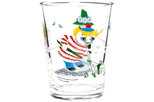 Arabia Mumin av Arabia 1071873 Tumbler, glas, 230 ml (8 fl oz), fiskemumin, servis, Arabien