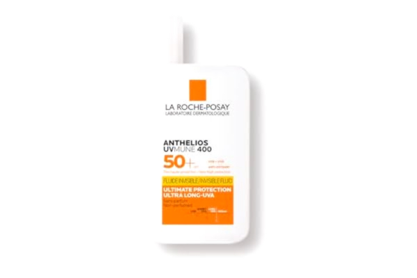 Vichy La Roche-Posay Anthelios solskyddsvätska med SPF 50, 50 ml - solskydd, solvätska, UV-skydd för ansiktet, UVMune, osynlig, vattentät
