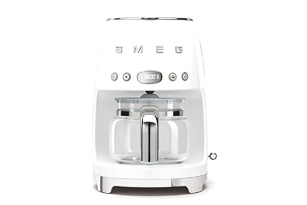 SMEG Smeg DCF02WHEU kaffebryggare Droppkaffebryggare 1,4 L Helautomatisk - Smeg DCF02WHEU, Droppkaffebryggare, 1,4 L, Malt kaffe, 1050 W, Vit
