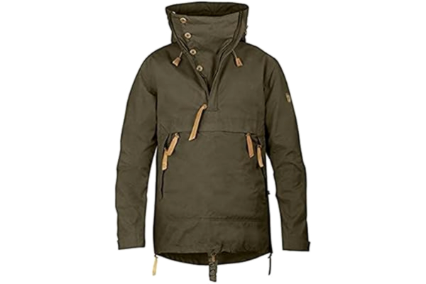 Fjällräven FJÄLLRÄVEN Herr No. 8 Anorak Mörk oliv Small