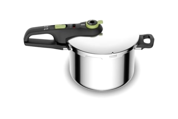 Tefal  Secure Trendy trykkoger inkl. dampkurv, 6 liter