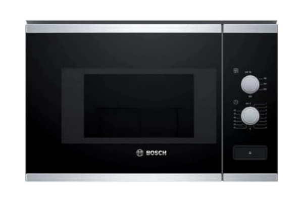 Bosch  Inbyggd mikrovågsugn BFL520MS0, kombinationsenhet, 20 l, 800 W, svart, rostfritt stål