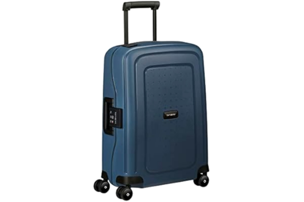 Samsonite  S'Cure Eco - Spinner S, bagage de cabine, 55 cm, 34 L, Bleu (Navy Blue)