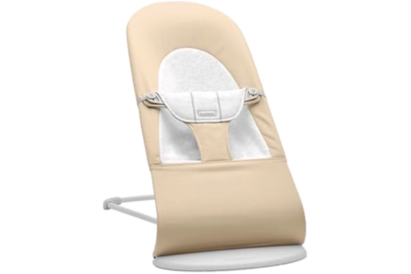 BabyBjörn  Bouncer Balance Soft Woven sitter, jersey beige