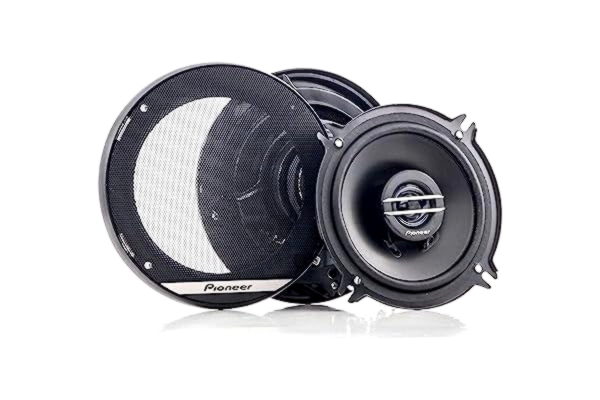 Pioneer  TS-G1320F 2-vägs koaxialhögtalare (250 W), 13 cm, kraftigt ljud, IMPP-kon för optimal bas, 35 W ineffekt, 44,3 mm installationsdjup, svart, 2 högtalare