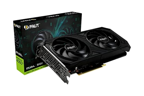 Palit  GeForce RTX 4060 Ti DUAL - 8GB GDDR6 RAM - Grafikkort