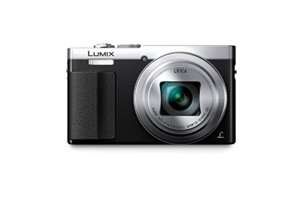 Panasonic  DMC-TZ71EG-S Lumix aparat kompaktowy (12,1 megapikseli, 30-krotny zoom optyczny, wyświetlacz LCD 7,6 cm (3 cale), Full HD, WiFi, USB 2.0, srebrny