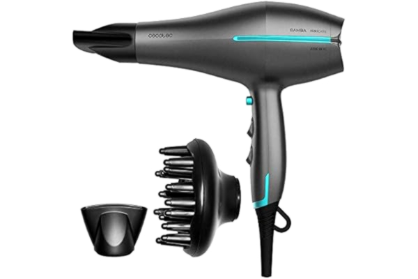 Cecotec  04203 föhn Bamba Ionicare 5300 Maxi Aura, 2200 W, koelluchtfunctie, zwart