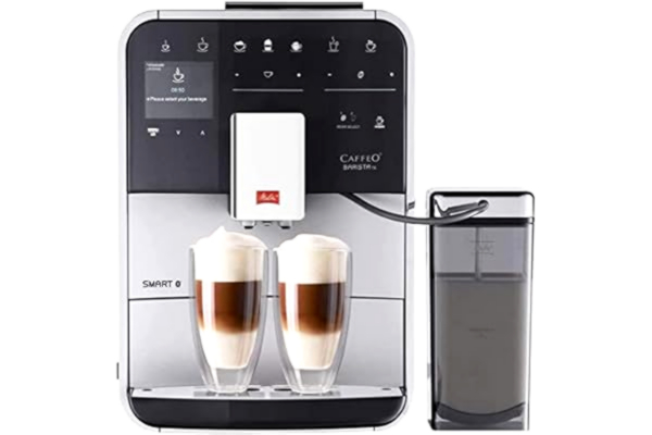 Melitta  Barista TS Smart -espressokone, hopeanvärinen