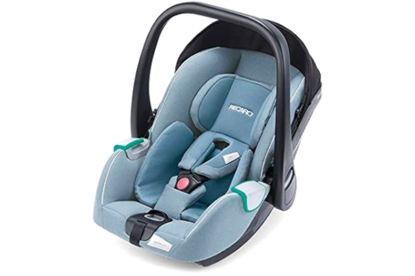 Recaro  Kids, siège-auto Bébé Avan i-Size 40-83cm, siège-auto 0-13 Kg, Compatible avec la Base Isofix Avan/Kio, pour Poussette Duo, Trio, Installation Facile, Grande Sécurité, Frozen Blue