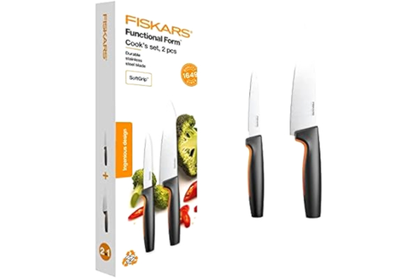Fiskars Set de 2 cuchillos de chef Functional Form - NUEVO 2021