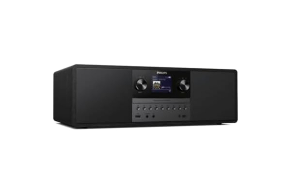 Philips  M6805/10 Mikro Stereoanläggning med Bluetooth och Internet-Radio DAB+/FM (USB, Spotify Connect, MP3-CD, Ljudingång, 50 W, Allt-i-ett-Mikrosystem, Digital Ljudkontroll) - 2020/2021 Modell